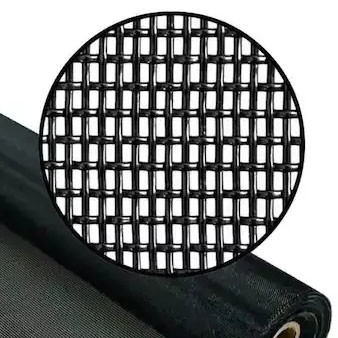 280g/m2 PET Mesh Screen 0,35mm Diametro del filo Leggera Screen Roll 100m Lunghezza