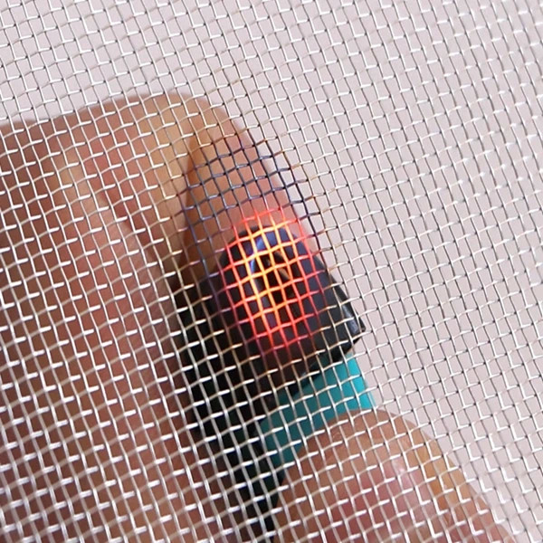Durabilità schermo anti-insetti in alluminio resistente al fuoco e al tempo per finestre e porte