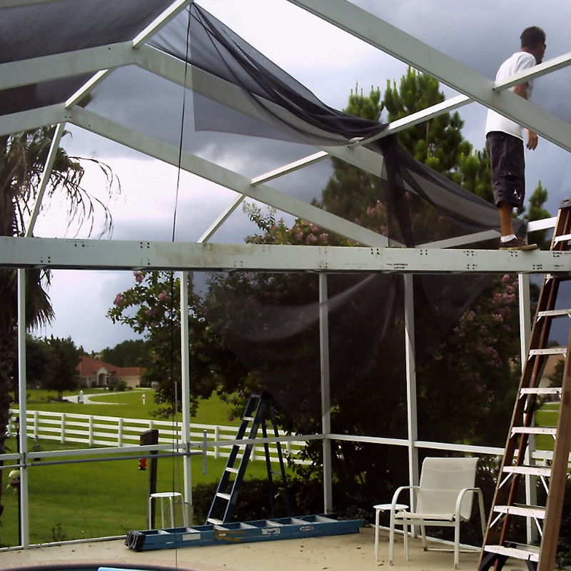 Protezione UV Pest Resistente Patio Screen Facile da installare 6ft-9ft Larghezza 30m/100ft Lunghezza