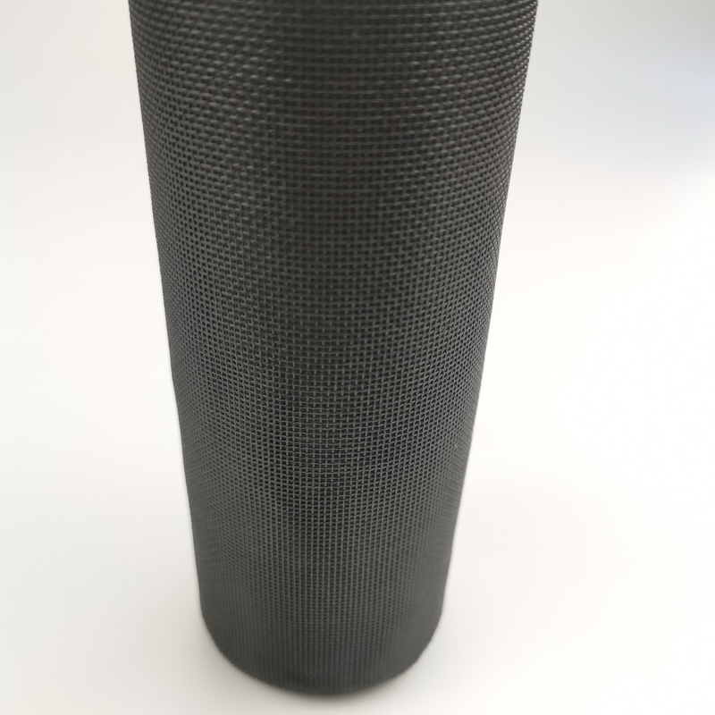Rulli di schermo a maglia di PET nero leggero 280 g/m2 Facile installazione per varie applicazioni