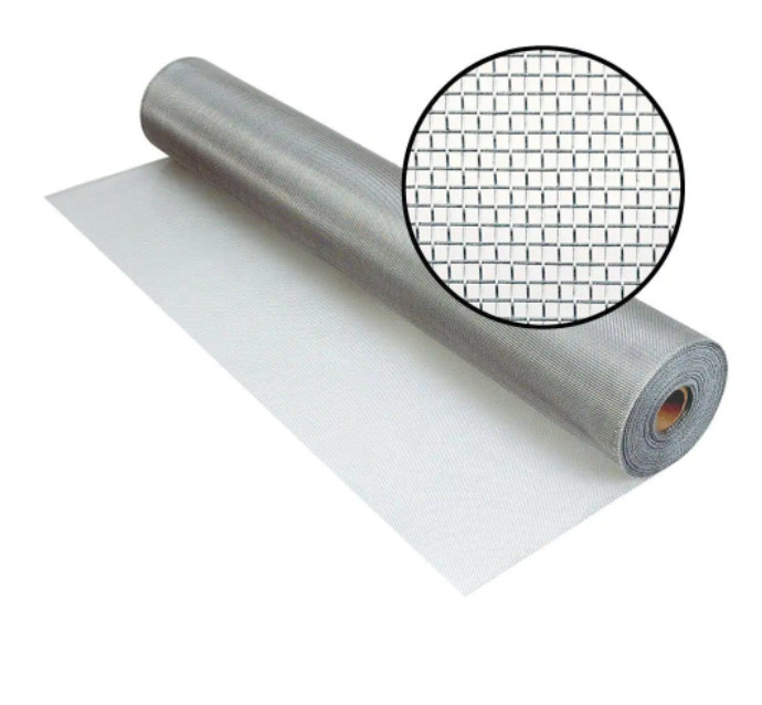 Schermo anti-insetto in alluminio resistente al fuoco Lunghezza 30 m Resistenza alla corrosione Diametro del filo 0,21 mm-0,28 mm