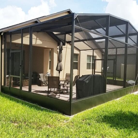Piscine ad alta efficienza e schermo del patio carbone 18 x 14 dimensione della maglia di 0,33 mm di diametro del filo