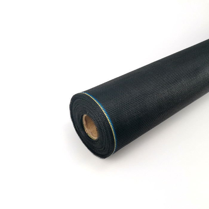Color nero Fibra di vetro Mosquito Nets Insecto Screen Per Finestre