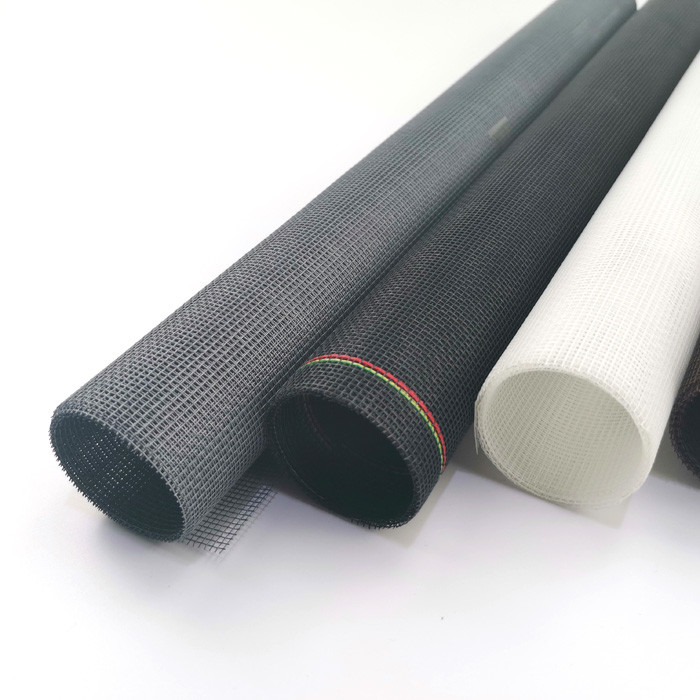 Rulli di rete in fibra di vetro resistenti al fuoco da 18*16 a 22*22 Varianti schermo antincendio da 0,25 mm per finestre e porte
