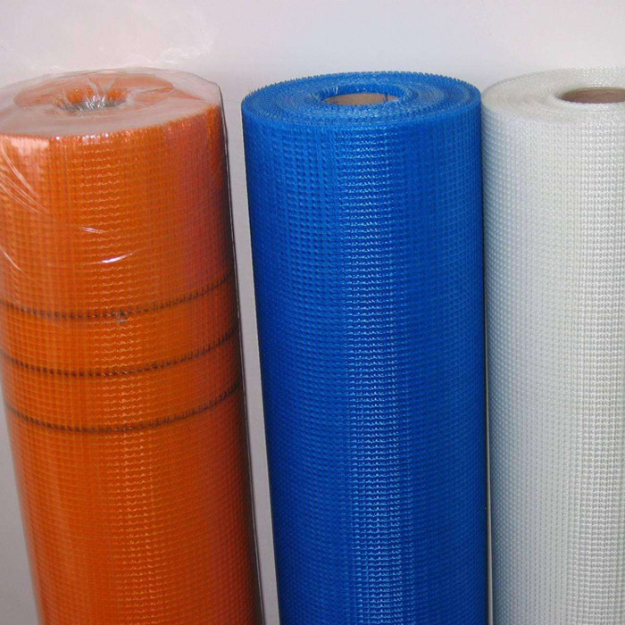 Fibra di vetro di rinforzo della rete di parete roll 1,2m colore verde 800N resistenza alla trazione
