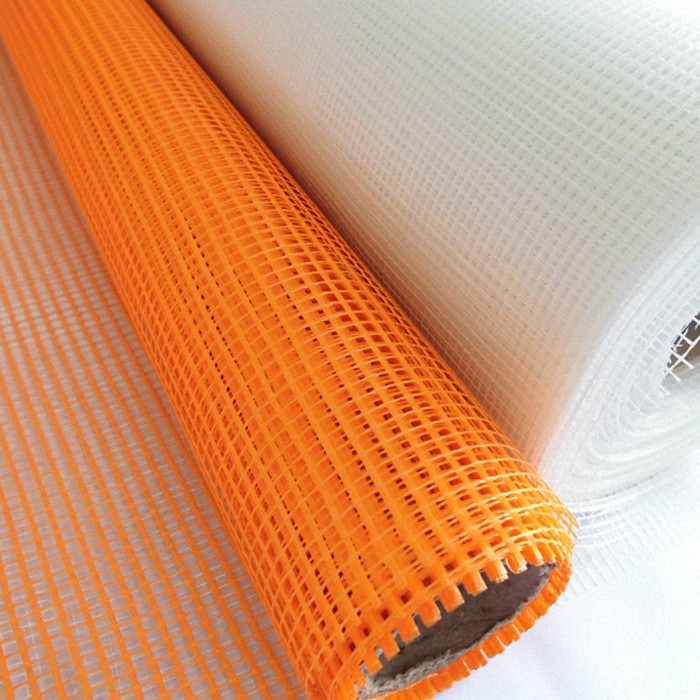 Maglia di vetro in fibra di vetro bianca C / tessuto di fibra di vetro per parete 50m-200m lunghezza resistenza all'acqua