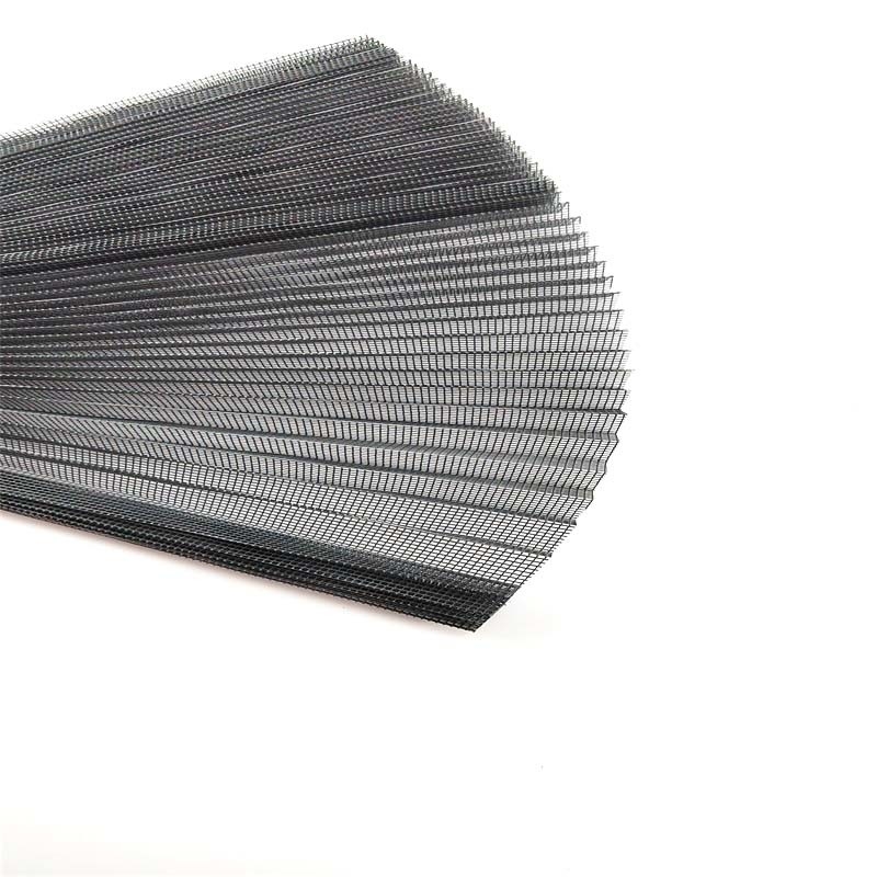 14 mm altezza plissata schermo per insetti plissato risparmio di spazio mantenimento ridotto con 0,5-3,5 m larghezza plissato