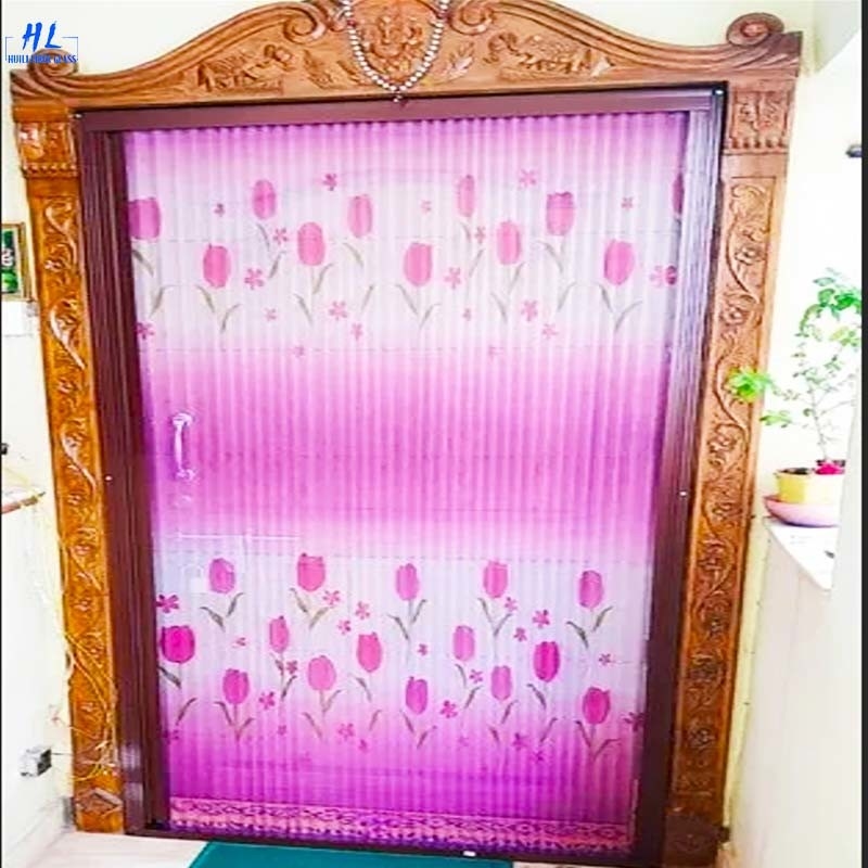 nero Poliestere retrattile a maglia plissata Plisse Insect Screen Folding Net per finestre e porte