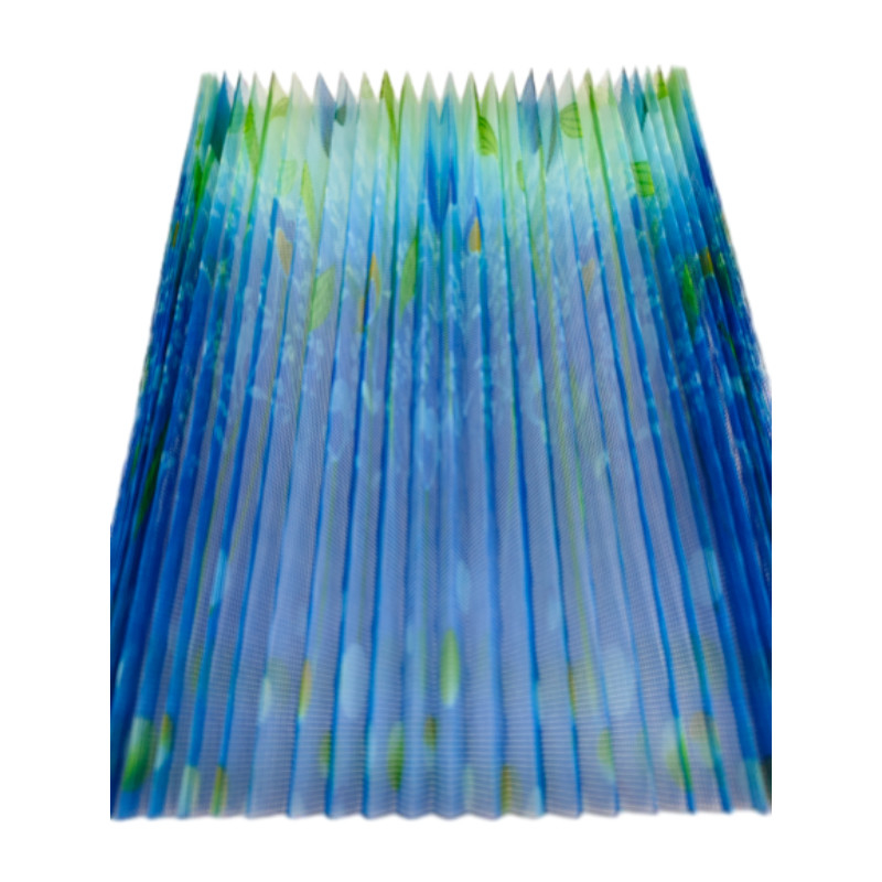 Consegna Veloce Zanzariera Plissé 100cm Larghezza Resistente ai Raggi UV per Balcone, Antivento