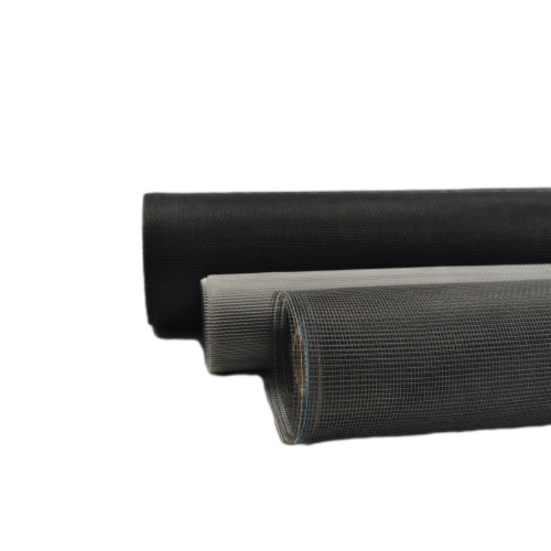 Ingrosso schermo anti-insetti in fibra di vetro 20m 30m lunghezza nero grigio per porta finestra