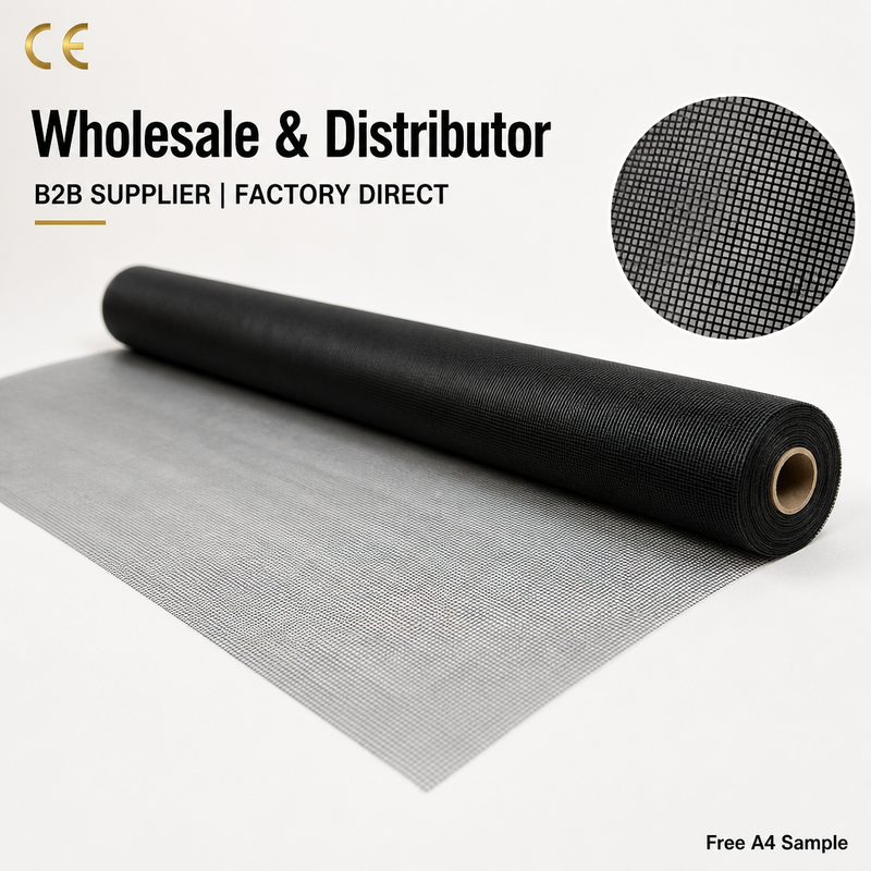 Certificato secondo gli standard internazionali 135g 22x22 Mesh Resistente alla Corrosione Durevole Zanzariera Resistente agli Strappi