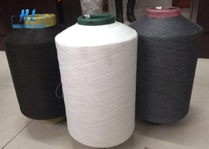 Acqua resistente Spray Up Roving Fiberglass Yarn Coated Pvc Fiberglass Yarn Coated With Pvc