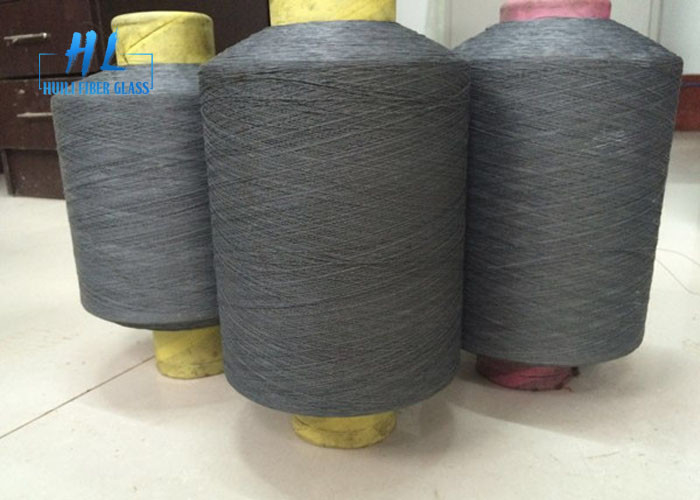 Filato di fibra di vetro personalizzato da 34tex 1/0 di diametro 0,2 mm con rivestimento in PVC