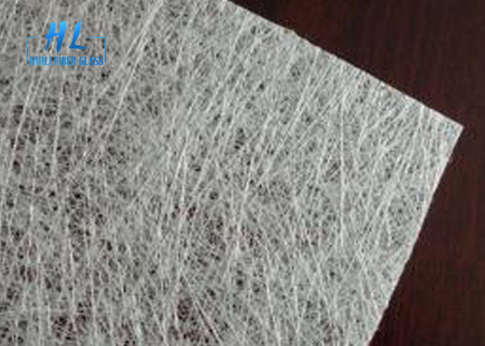 Forza Strato tritato Mat bianco 300-900 g/m2 Nocciolo di fibra per poliestere/estere di vinile/resine epossidiche