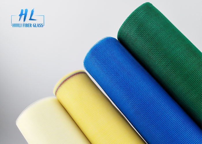 Maglia colorata della prova della mosca del reticolato dello schermo della finestra della zanzara della vetroresina con il PVC