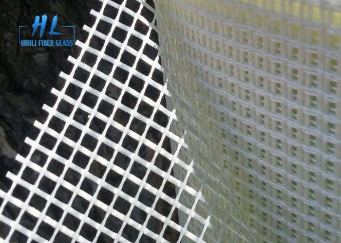 colore bianco resistente ad alta temperatura del tessuto a maglia della vetroresina di 5*5MM