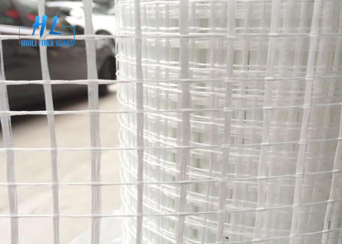 colore bianco resistente ad alta temperatura del tessuto a maglia della vetroresina di 5*5MM