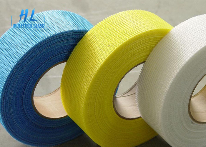 60-65g/m2 Nastro di fibra di vetro tessuto 500°C Resistente al calore Adesivo adesivo 50m di lunghezza