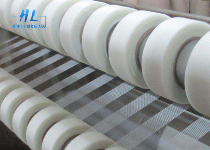 colore bianco del nastro autoadesivo della vetroresina di 60g 3*3mm per la riparazione delle crepe della parete