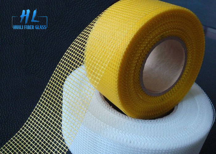 Nastro di fibra di vetro tessuto semplice resistente agli alcalini lunghezza 50 m con resistenza al calore fino a 500 ° C