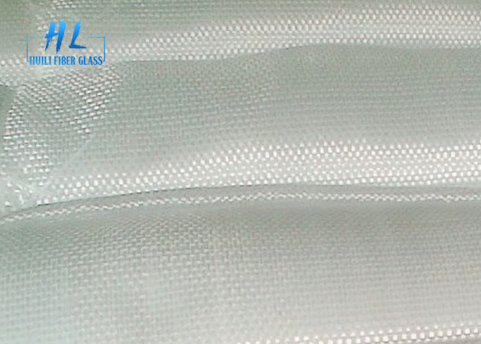 Vetro E rivestito in silicio 200 gm Tessuto in fibra di vetro bianco in rotoli di tessuto semplice per applicazioni industriali