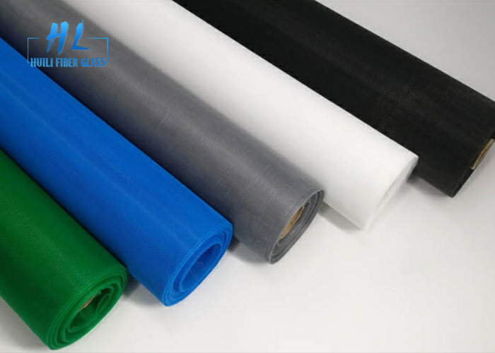 Materiale di poliestere rivestito con schermo anti-insetti resistente ai raggi UV