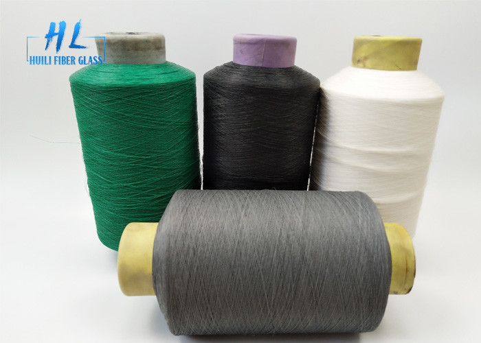 Ottima resistenza all'acqua 34tex 1/0 Filati in fibra di vetro in PVC per spruzzo
