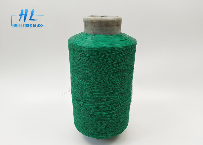 34 Tex 1/0 Filati di fibra di vetro rivestiti in PVC con eccellente resistenza all'acqua per imballaggi in cartone