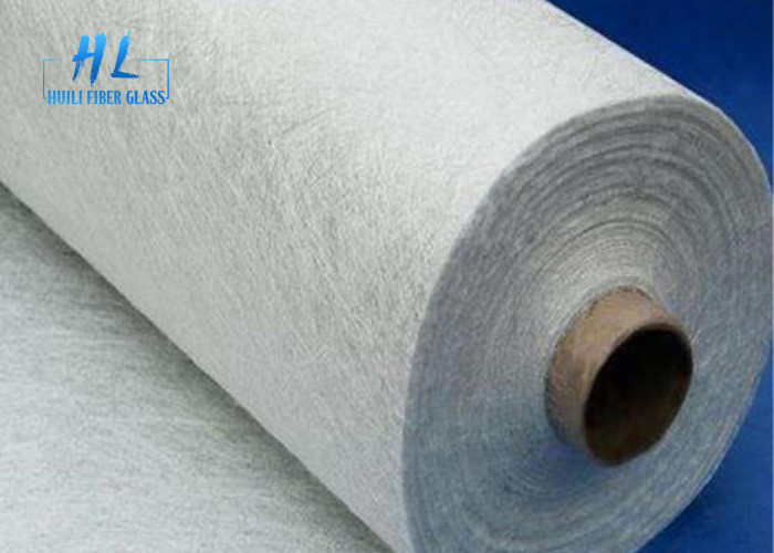 Matto a strati tritati di fibra di vetro bianca 300-900 g/m2 Rulli compatibili in resina tessuta semplice