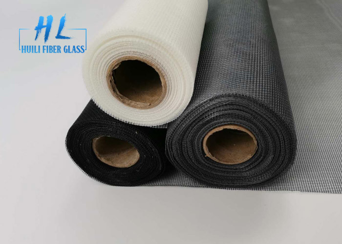 Zanzariera rivestita della vetroresina del PVC di colore dell'avorio 17*14 per Windows