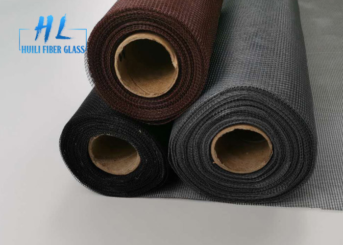 Zanzariera rivestita della vetroresina del PVC di colore dell'avorio 17*14 per Windows