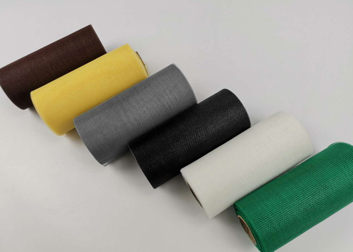 Zanzariera rivestita della vetroresina del PVC di colore dell'avorio 17*14 per Windows