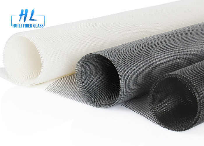 Rollo di schermo per finestre in PVC in fibra di vetro 120 g Rete antiresistente - varie lunghezze fino a 300 m