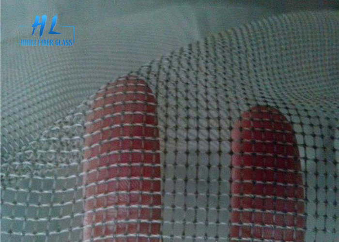 84 pollici di vetroresina PVC Window Screen Roll 120g/mq Peso 0,011 pollici diametro del filo