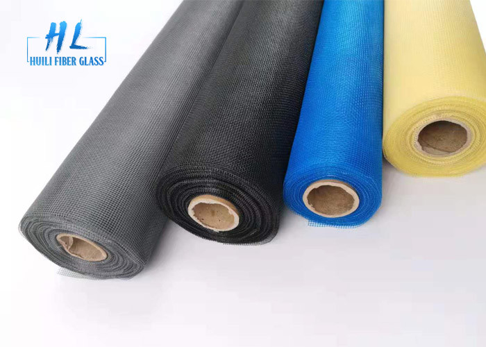 maglia resistente al fuoco della zanzara della vetroresina di colore grigio della fibra di vetro 14*12