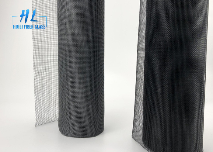 18*16 Fibra di vetro nera Fly Screen Netting Facile da installare Multiplici taglie Anello Chiudi resistente agli UV