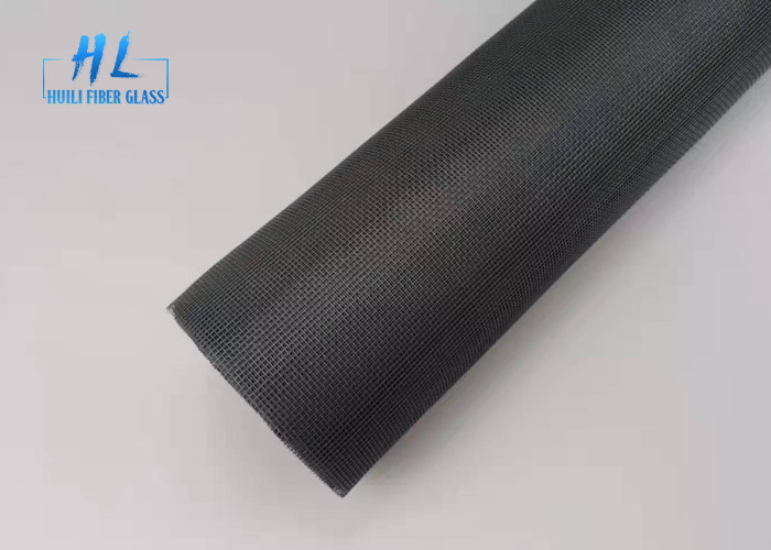 Maglia gialla grigia della zanzariera della vetroresina del nero della maglia 18*16 per le porte