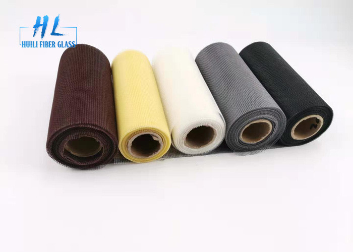 maglia della zanzara della vetroresina di colore di 3ft 4ft 5ft*100ft Brown per lo schermo della finestra