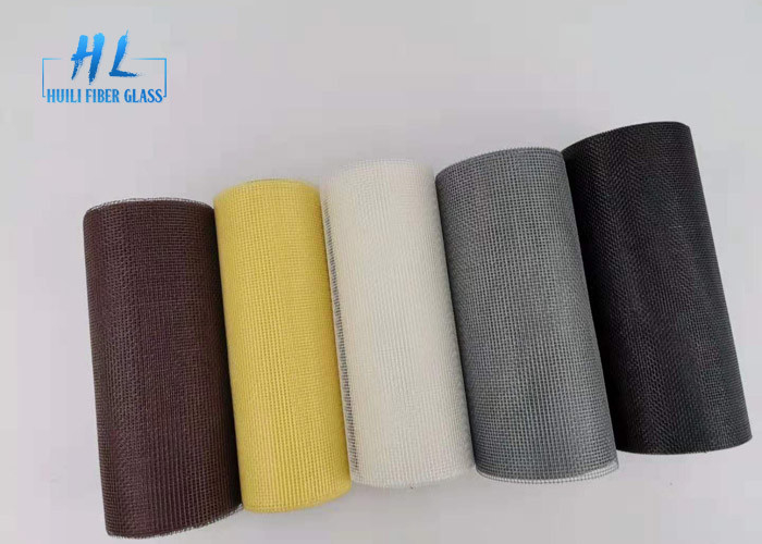 maglia della zanzara della vetroresina di colore di 3ft 4ft 5ft*100ft Brown per lo schermo della finestra