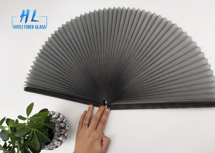 1.4m-3.0m Larghezza Fly Screen pieghevole 0,35mm Spessore per installazione flessibile