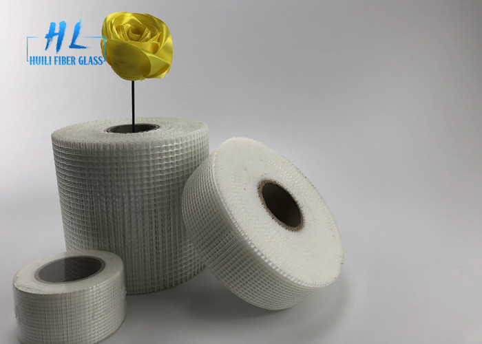 nastro autoadesivo del muro a secco di colore di bianco di 90m * di 45mm, nastro adesivo della maglia della vetroresina