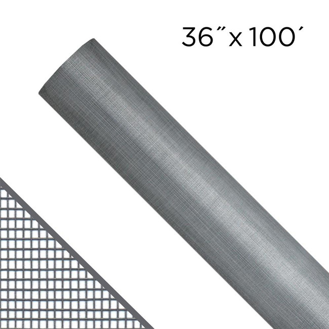 Schermo grigio della mosca della tela dello schermo dell'insetto della vetroresina di colore ricoperto PVC per le porte