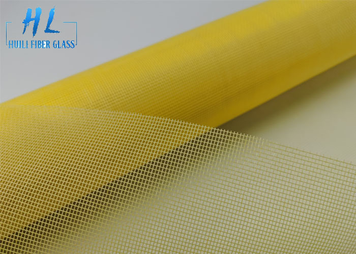 Giallo 18*16 120g Fibra di vetro schermo anti-insetti per porte e finestre