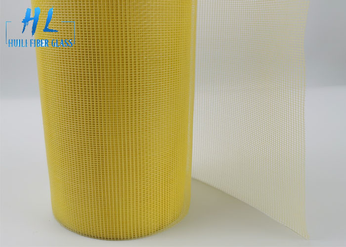 Giallo 18*16 120g Fibra di vetro schermo anti-insetti per porte e finestre
