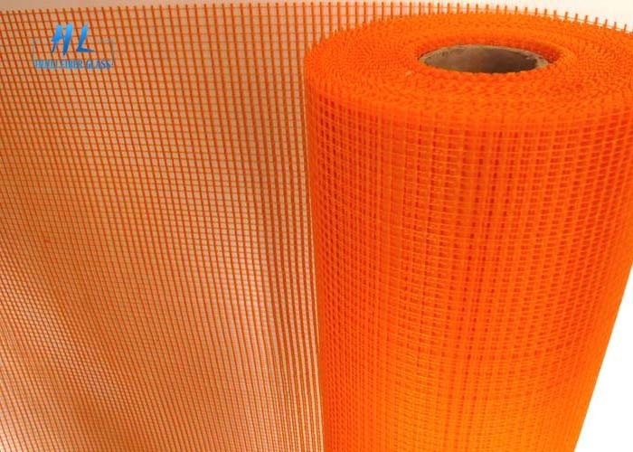 Maglia molle dell'insetto della vetroresina dell'arancia della maglia 145g 5*5mm per il rinforzo