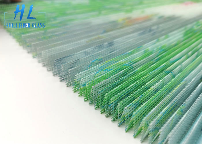 nero Poliestere retrattile a maglia plissata Plisse Insect Screen Folding Net per finestre e porte