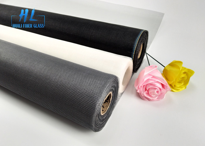 Tela di fibra di vetro moschetto 33 Tex Previene la sporcizia Nero 0.6m-3.2m