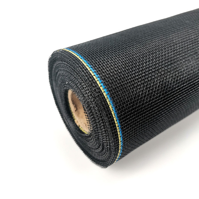 Color nero Fibra di vetro Mosquito Nets Insecto Screen Per Finestre