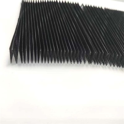 nero Poliestere retrattile a maglia plissata Plisse Insect Screen Folding Net per finestre e porte