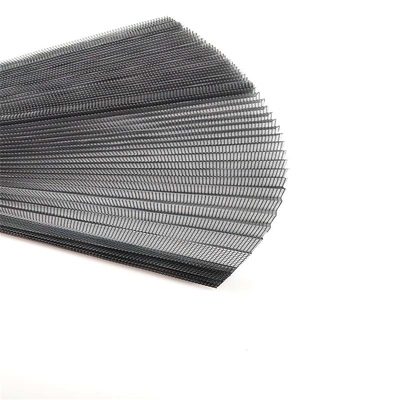 14 mm altezza plissata schermo per insetti plissato risparmio di spazio mantenimento ridotto con 0,5-3,5 m larghezza plissato